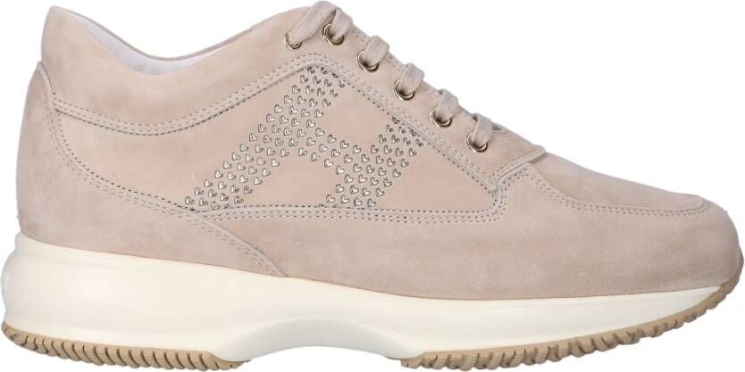 Hogan Sneakers Beige Dames