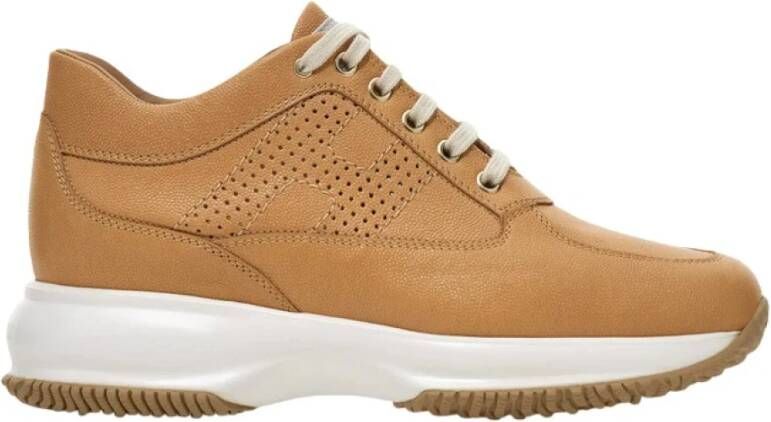 Hogan Interactieve sneakers , Bruin, Dames
