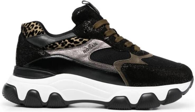 Hogan Hyperactieve sneakers , Bruin, Dames