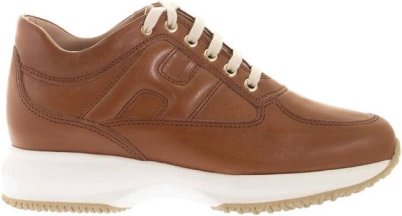 Hogan Interactieve sneakers , Bruin, Dames