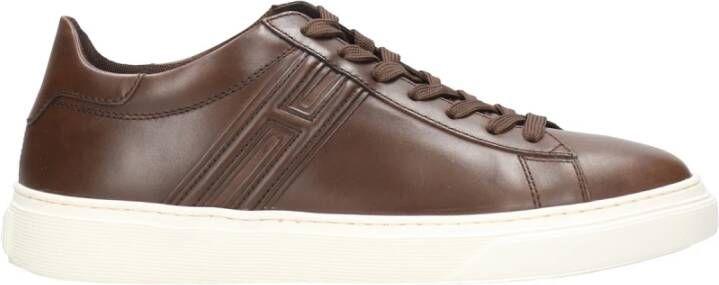 Hogan H365 sneakers , Bruin, Heren