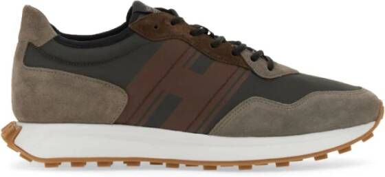 Hogan Sneakers H601 , Bruin, Heren