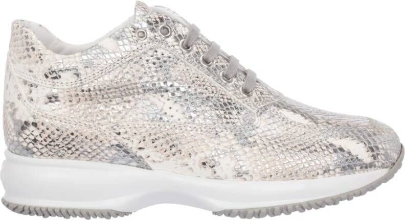 Hogan Interactieve sneakers , Grijs, Dames