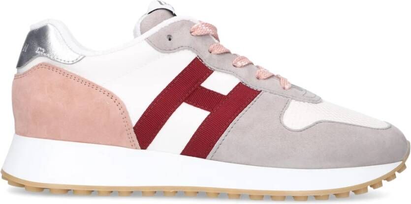 Hogan Sneaker Low H429 , Grijs, Dames