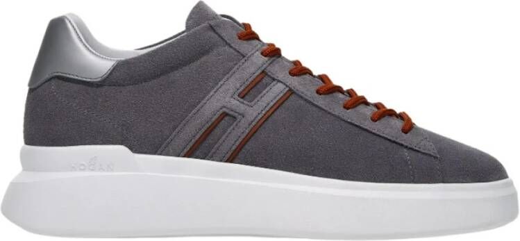 Hogan Platte schoenen , Grijs, Heren