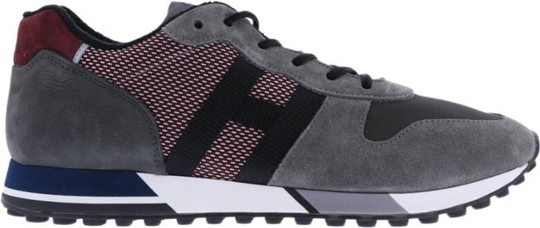 Hogan H383 Low Top Sneakers , Grijs, Heren