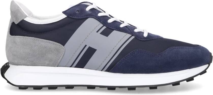 Hogan Lage sneakers H601 , Blauw, Heren