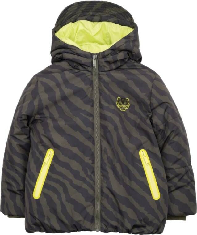 Kenzo Winterjassen Groen Heren