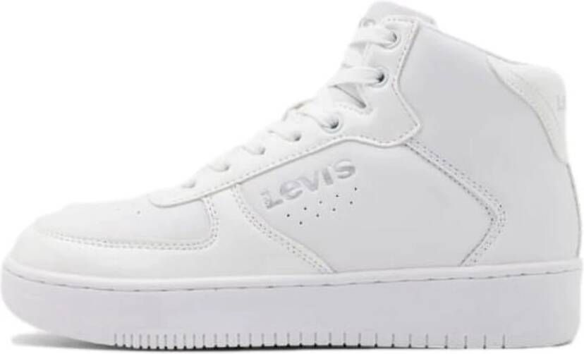 Levi's Vuni0023S High Sneakers , Wit, Dames