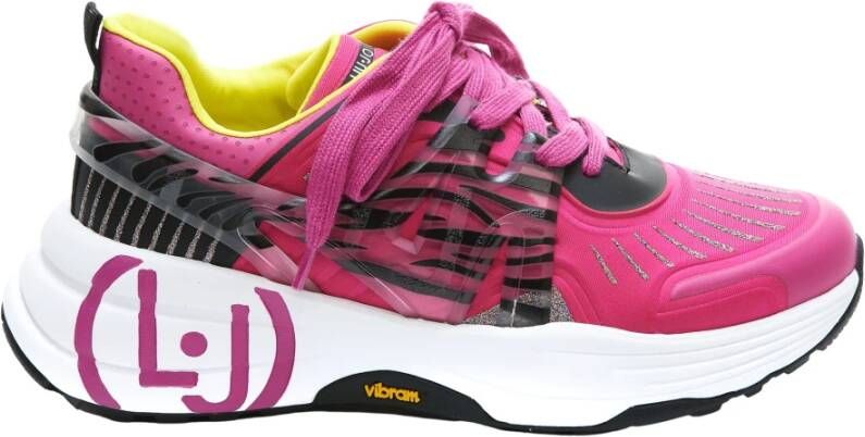 Liu Jo Eco Friendly Sneakers Powered By Vibram , Roze, Dames