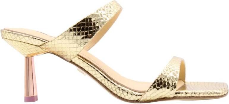 Lola Cruz Sandalen Geel Dames
