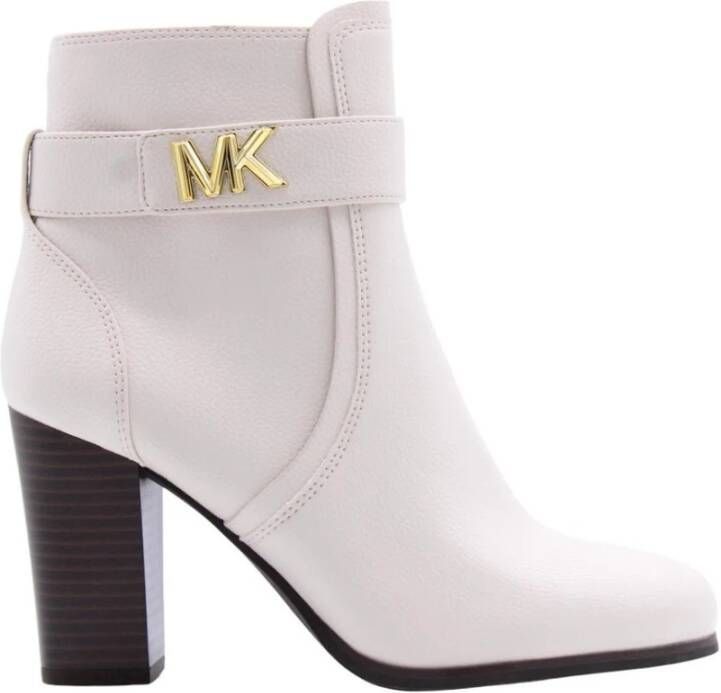 Michael Kors Enkellaarsjes Wit Dames