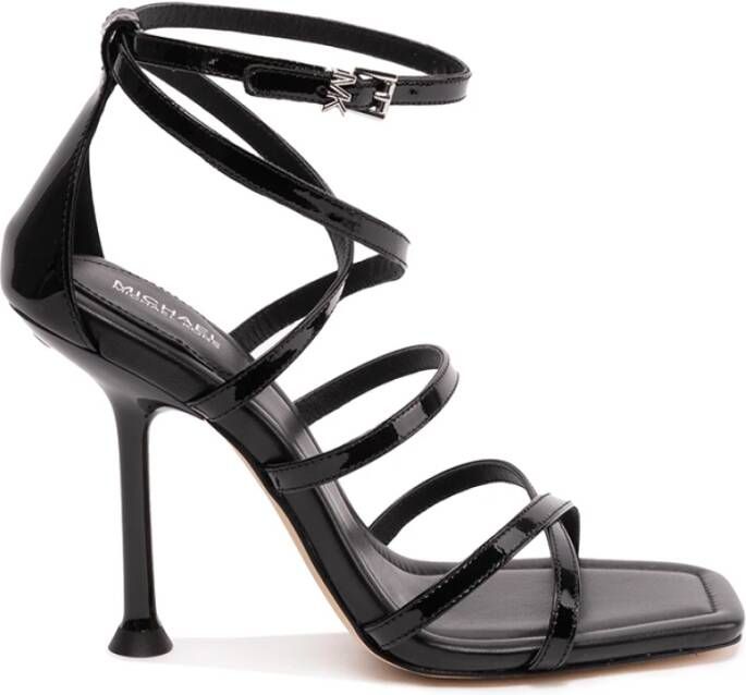 Michael Kors Hoge hiel sandalen , Zwart, Dames
