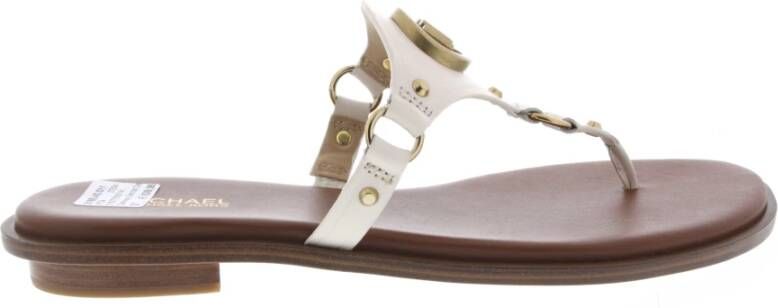 Michael Kors slippers conway sandaal , Beige, Dames