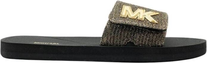 Michael Kors Slippers Zwart Dames