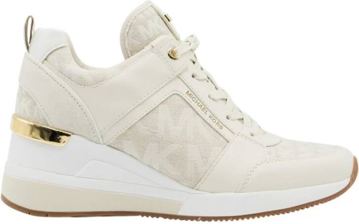 Michael kors best sale witte sneakers dames