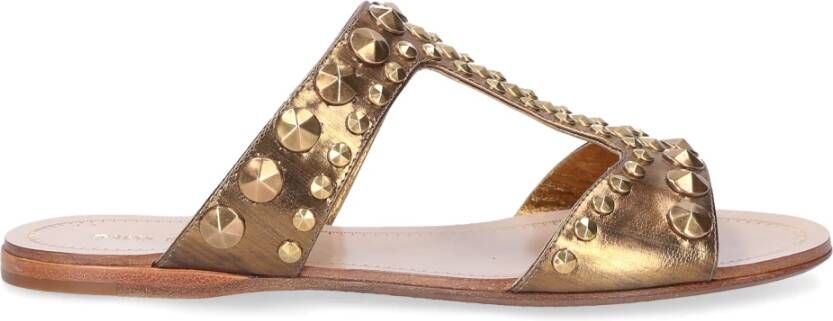 Miu Sliders 8711 , Geel, Dames