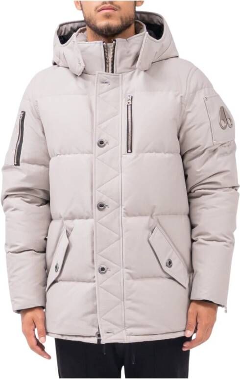 Moose Knuckles Winterjassen Grijs Heren
