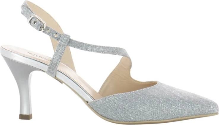 Nerogiardini Sandalen met hoge hakken , Grijs, Dames
