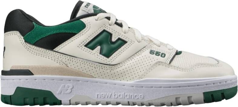 New Balance 550 Sea Salt Pine Green , Beige, Heren