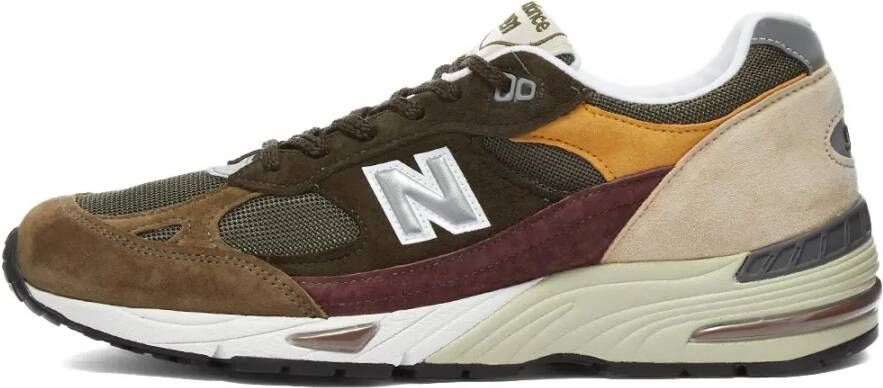 New Balance M991Gyb Sneakers , Bruin, Heren