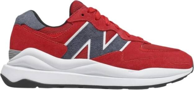New Balance 5740 Heren Schoenen Red Leer, Textil