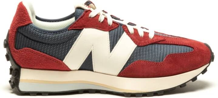 New Balance 327 sneakers donkerblauw/donkerrood/wit