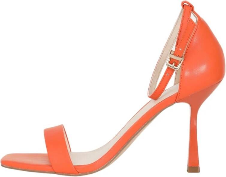 Only High Heel Sandals , Oranje, Dames