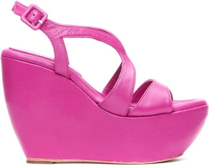 Paloma Barcelò Sandals Fuchsia , Paars, Dames