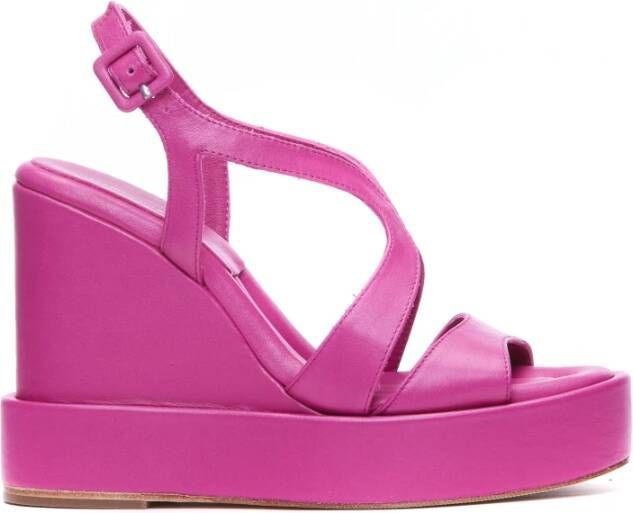 Paloma Barcelò Sandals Fuchsia , Paars, Dames