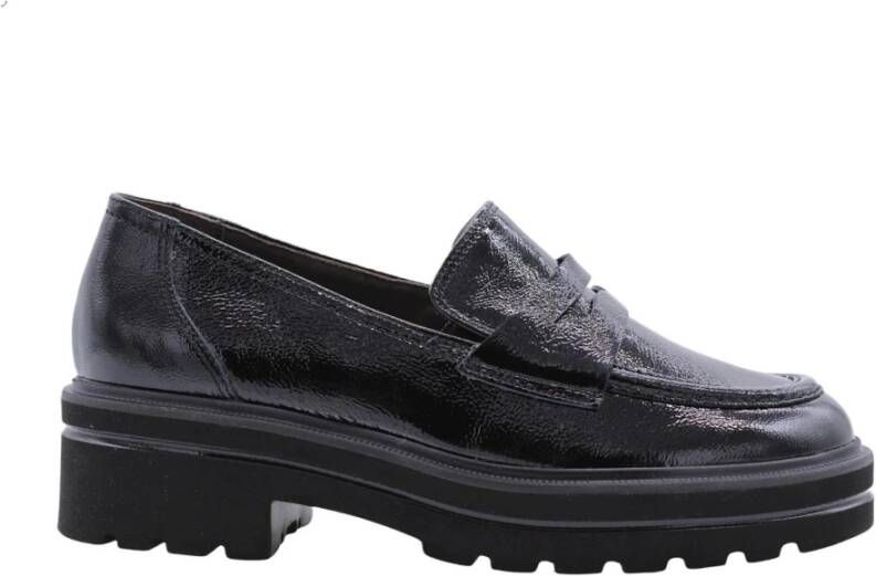 Paul Green Instappers & Slip ons Zwart Dames
