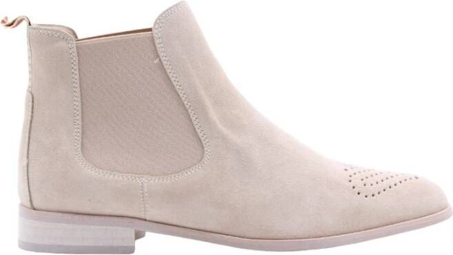 Pertini Enkellaarsjes Beige Dames