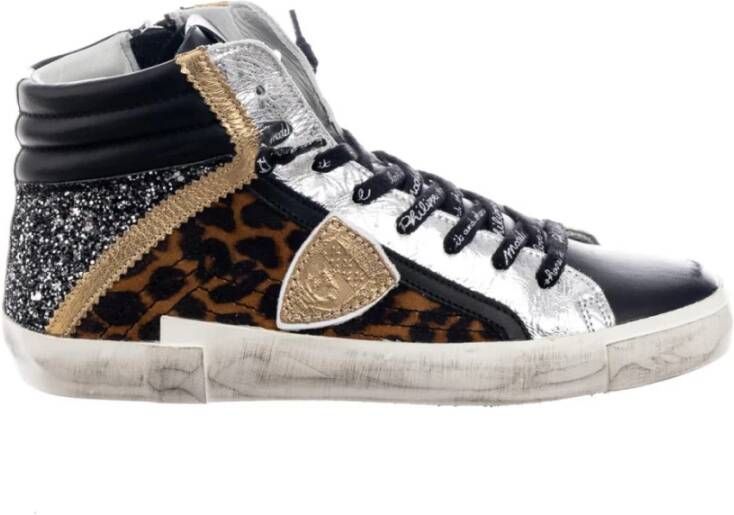Philippe Model Sneakers Paris Prhd Xl01 , Zwart, Dames