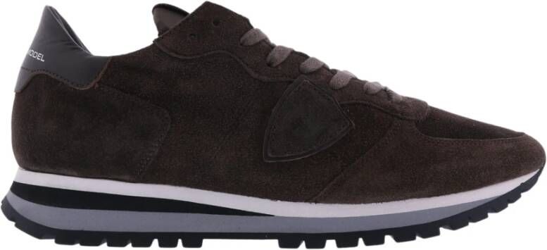 Philippe Model Sneaker Running Trpx , Bruin, Heren