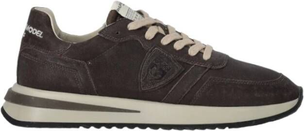 Philippe Model Sneakers Bruin Heren