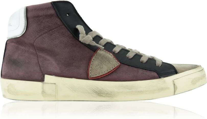 Philippe Model Xw06 Sneakers , Rood, Heren