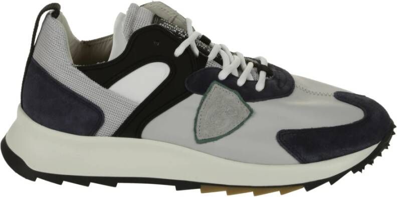 Philippe Model platte schoenen , Grijs, Heren