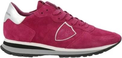 Philippe Model Sneakers trpx , Rood, Dames