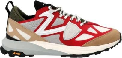 Philippe Model Sneakers low rocx , Rood, Heren