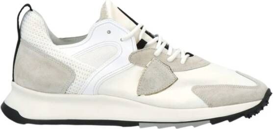 Philippe Model mens suede sneakers royale , Wit, Heren