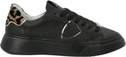 Philippe Model Sneakers Temple , Zwart, Dames