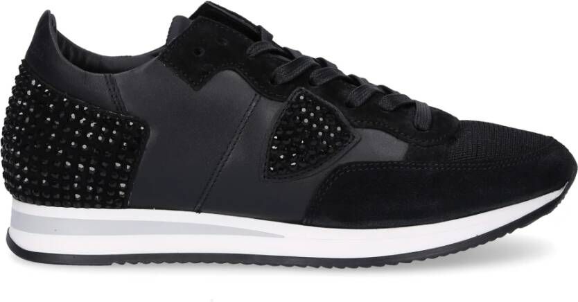 Philippe Model Low top sneakers tropez , Zwart, Dames