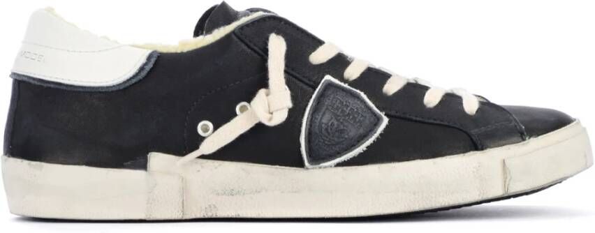 Philippe Model Sneakers Paris X , Zwart, Heren
