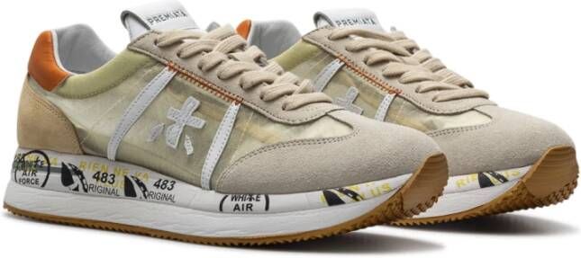 Premiata Conny Sneakers , Beige, Dames