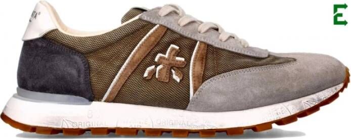 Premiata Groene Lage Sneakers John Low
