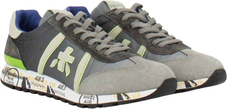 Premiata Lucy 5903 Sneakers , Grijs, Heren