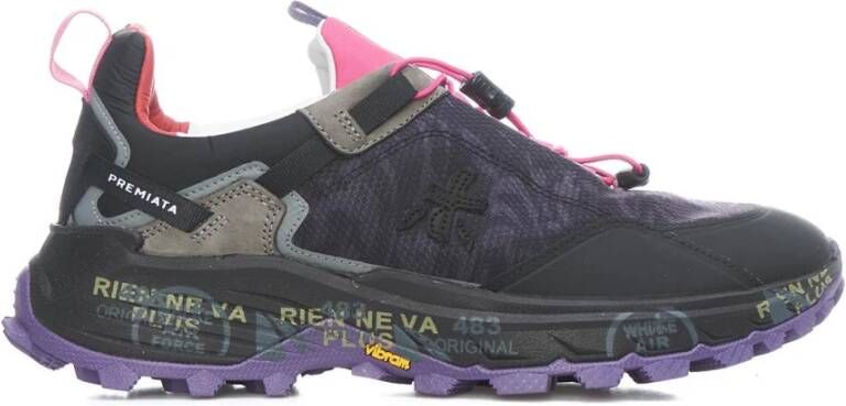 Premiata Damesschoenen sneakers , Paars, Dames