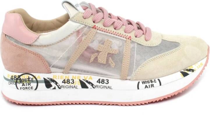 Premiata Sneakers conny , Roze, Dames