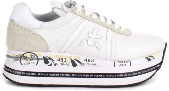 Premiata Beth 5603 lage sneakers , Wit, Dames