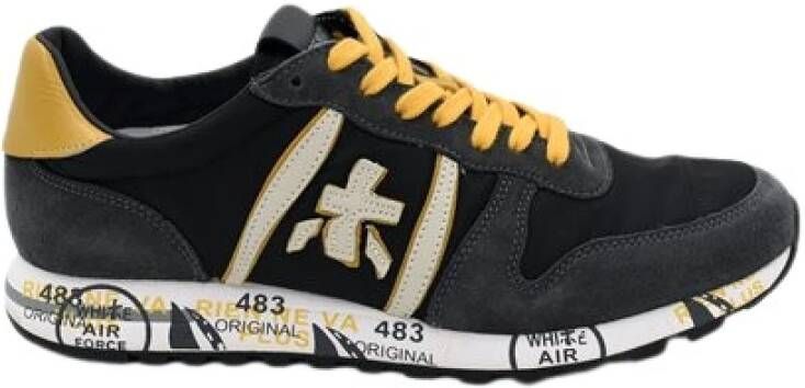 Premiata Eric low top sneakers , Zwart, Heren